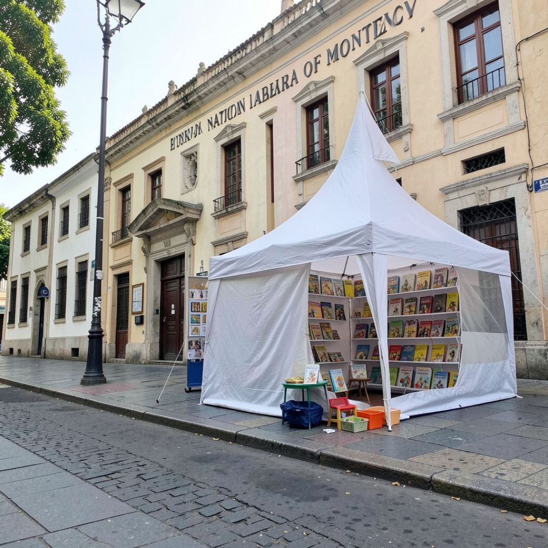 Imagen para los medios: Biblioteca abierta: la vía pública como espacio para infancias y adolescencias lectoras