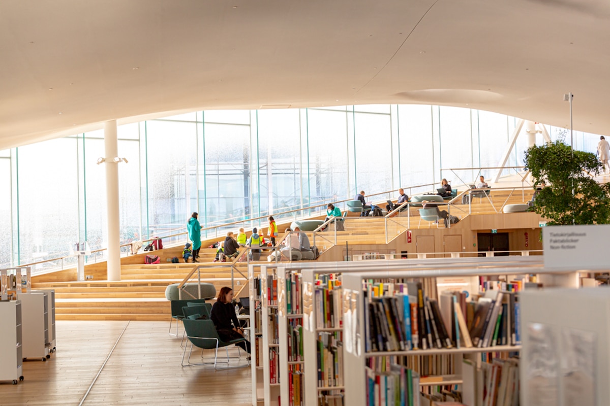 Imagen para los medios: Nuevo Diseño Estructural y Plataforma Funcional de la Biblioteca Nacional.