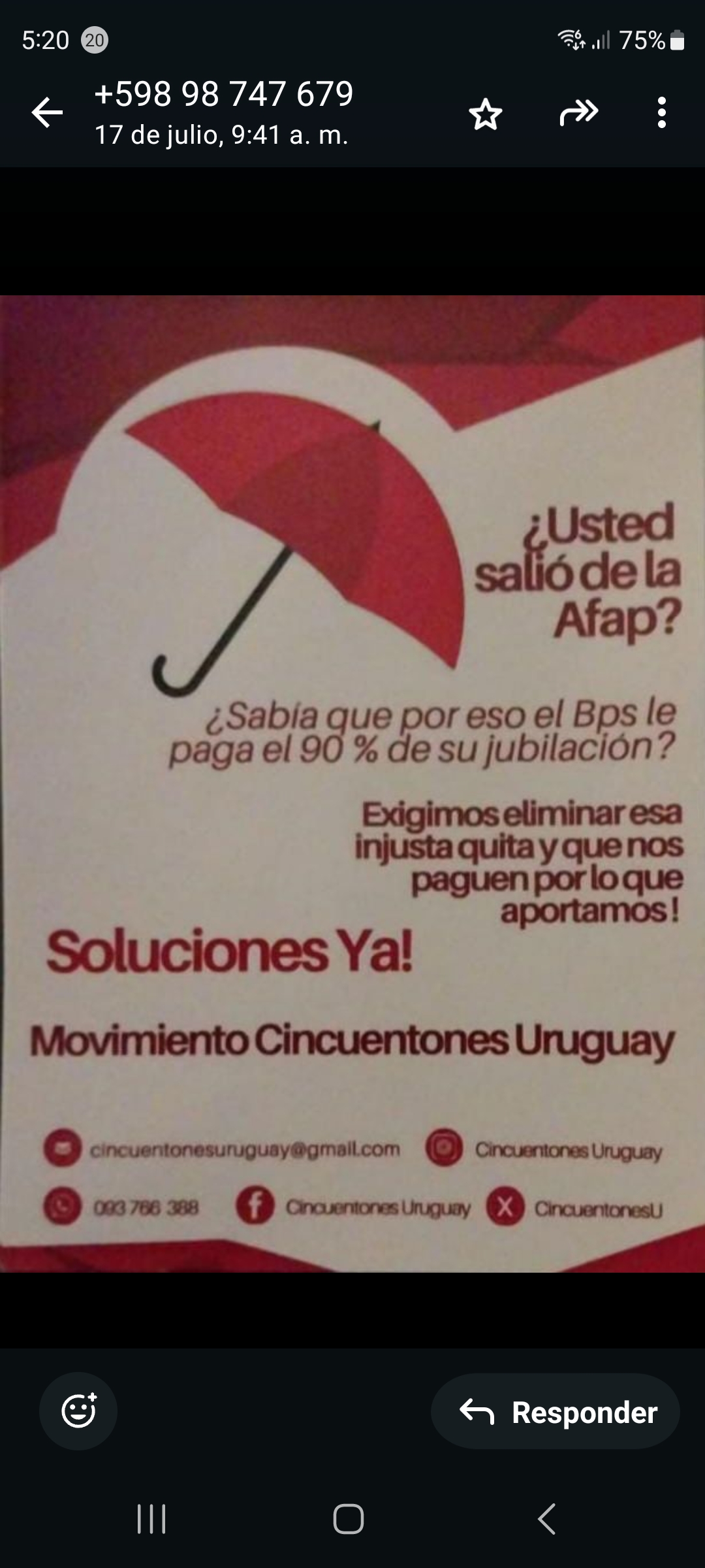 Imagen para los medios: Devolución a la quita 10% jubilaciones(ley 19590 art.16)