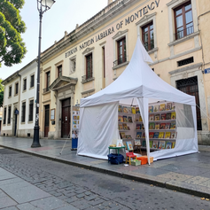 Carpas en vía pública